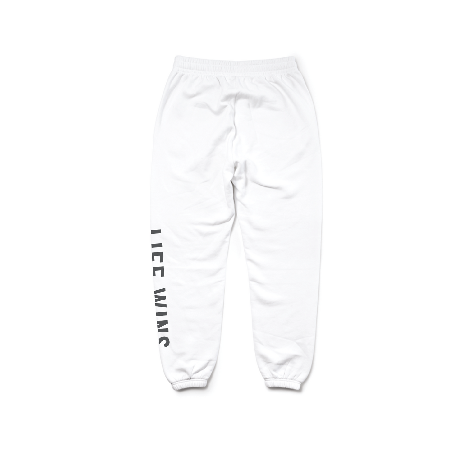 Life Wins Joggers - White