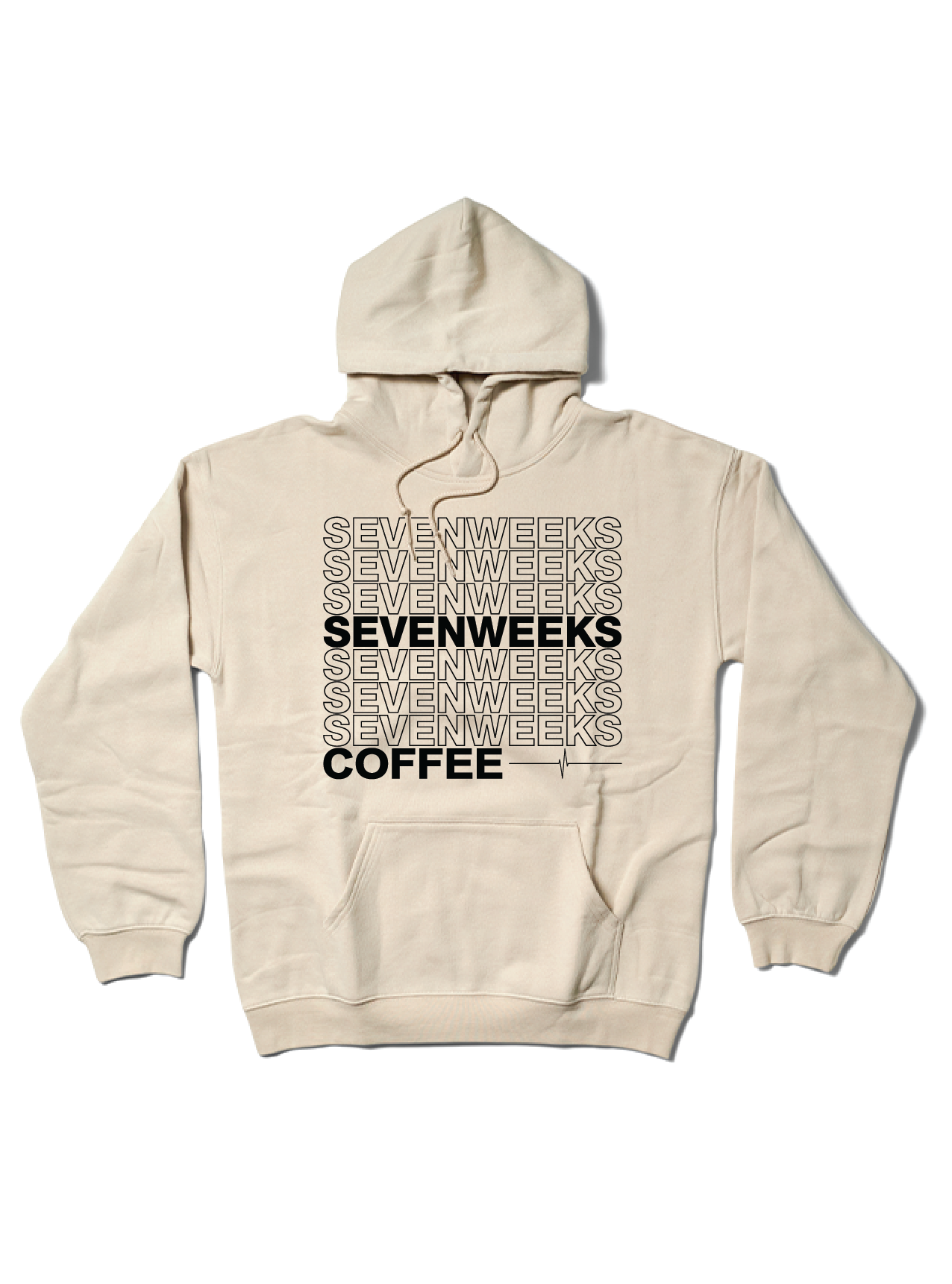 Stacked Seven Weeks Hoodie - Sand