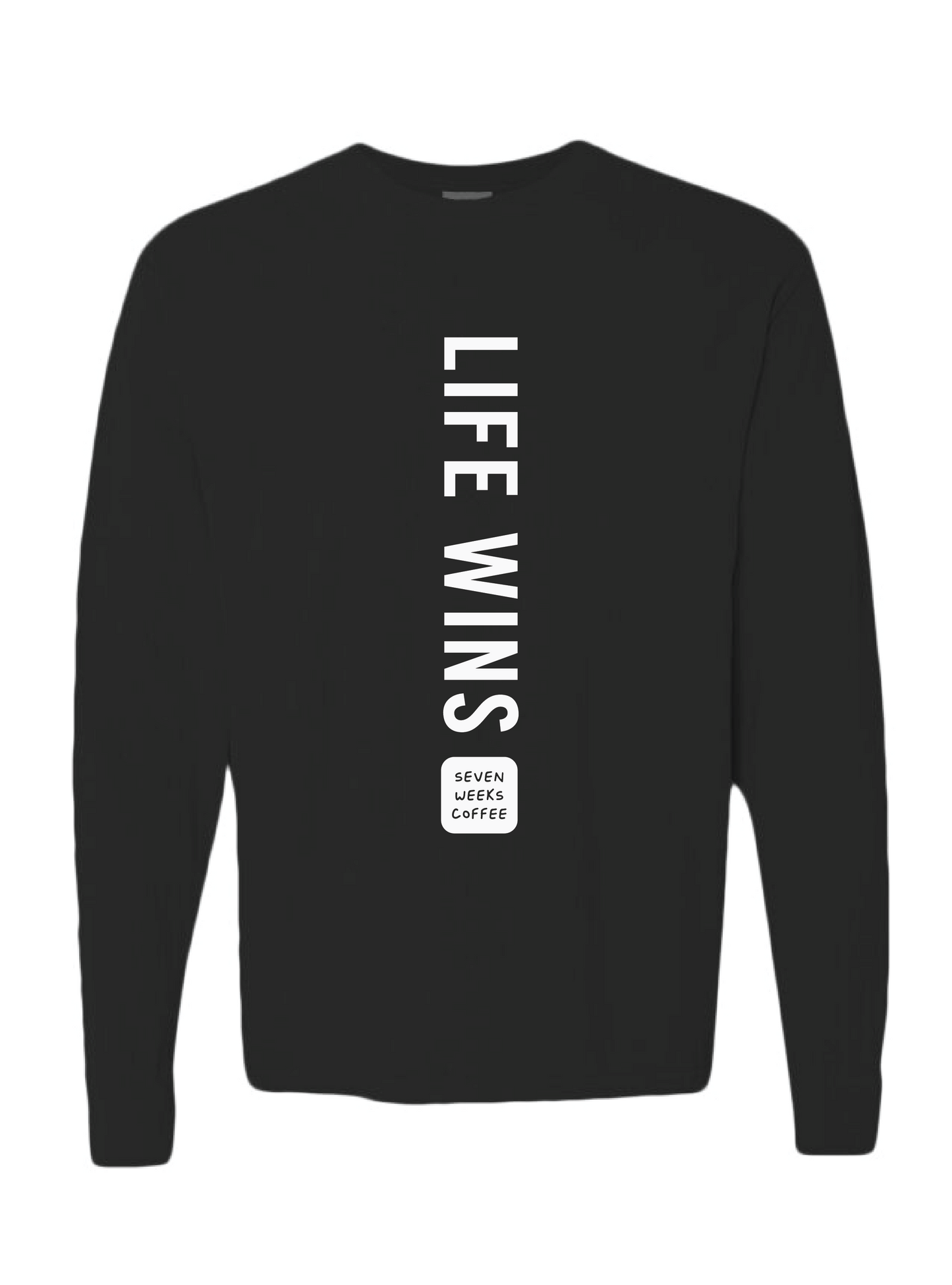 Life Wins Long Sleeve - Black