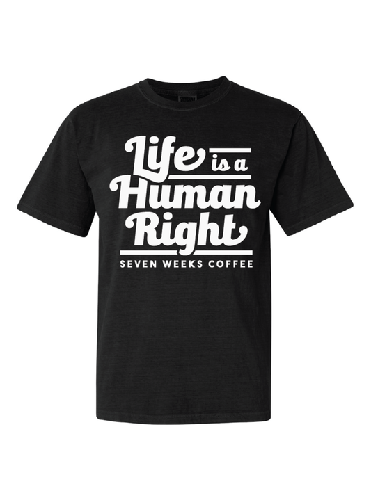 Life is a Human Right - Black