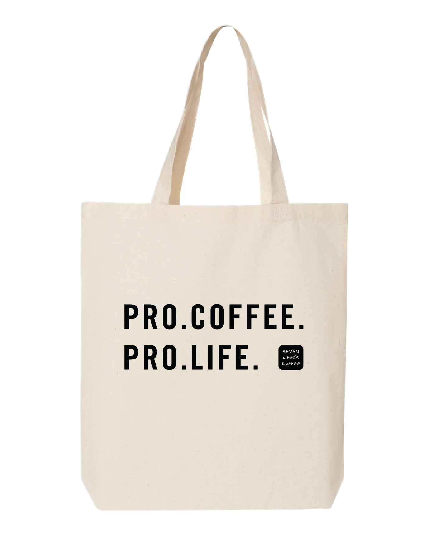 Pro-Coffee Pro-Life Tote - Sand