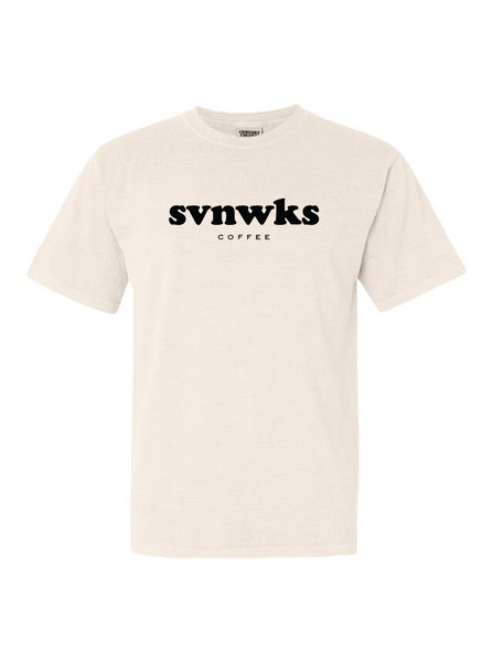 SVNWKS Tee - Ivory – Shop Seven Weeks Coffee