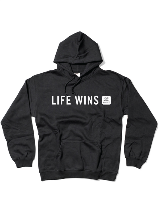 Life Wins Hoodie - Black